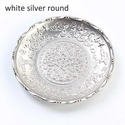 1 vnt gėrimų arbatos padėkliukas karščiui atsparaus lydinio vario arbatos padėklai Kavos puodelio kilimėliai aptarnavimo stalai arbatos indų laikiklis stalo dekoravimas