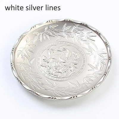 1 vnt gėrimų arbatos padėkliukas karščiui atsparaus lydinio vario arbatos padėklai Kavos puodelio kilimėliai aptarnavimo stalai arbatos indų laikiklis stalo dekoravimas