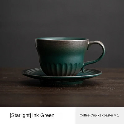 Keramički set za kavu u japanskom stilu Retro šalica za domaćinstvo Pečena u peći Ručno izrađena šalica za kavu koja visi za uho Šalica za čaj Šalica za vodu