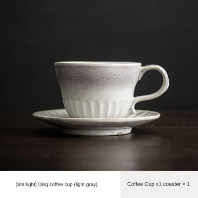 Keramički set za kavu u japanskom stilu Retro šalica za domaćinstvo Pečena u peći Ručno izrađena šalica za kavu koja visi za uho Šalica za čaj Šalica za vodu