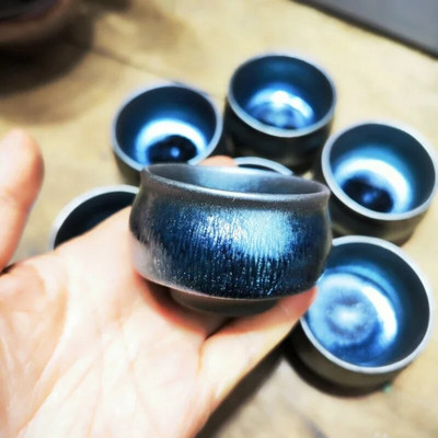 Диаметър 6 височина 4,2 капацитет 50 мл желязна гума на корема на Буда сребро milli jian zhan сурова руда глазура jianyang чаша за чай master cup
