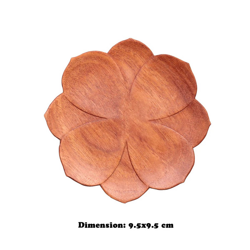 Amgo Drveni podmetač za čaše u japanskom stilu Podloga za šalicu čaja i kave Stol Podloga za piće otporna na toplinu Dekoracija za vjenčanje