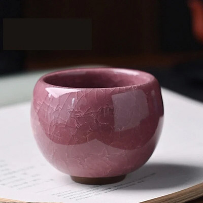 1 τεμ. Ice Cracking Style Ceramic Tea Cup Pottery Espresso Coffee Cup από πορσελάνη Kung Fu Cup Ceramics Cute Cup Χονδρική