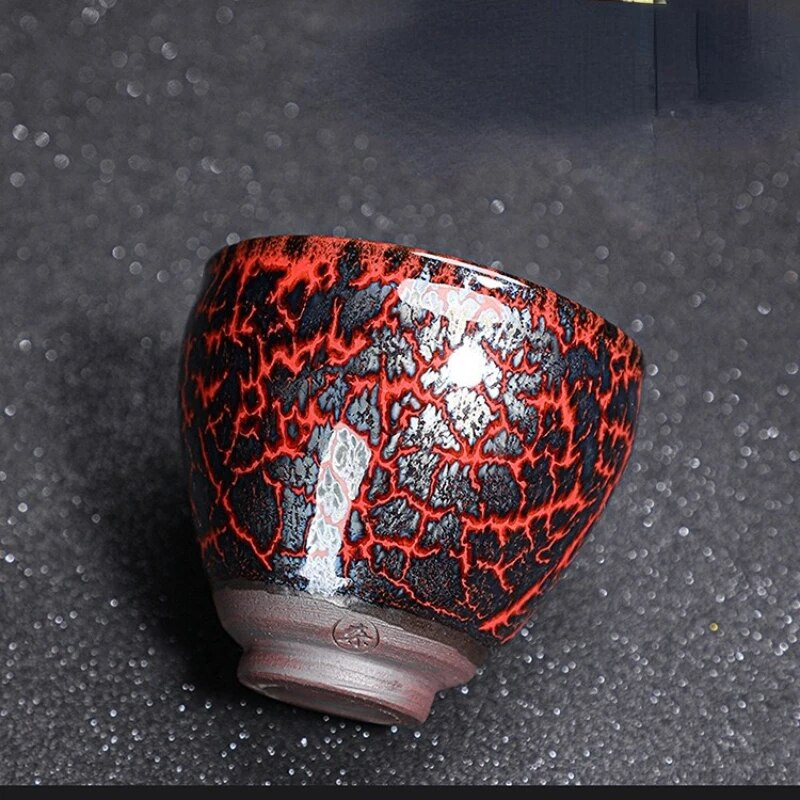 Sirova mineralna glazura Jianzhan čaj guma za glačanje Jianyang majstorska šalica šalica za čaj šalica za čaj jedna šalica set za čaj poklon kutija truba