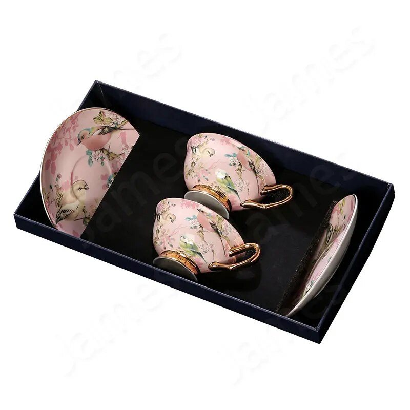 Klasični stil Keramičke šalice Kreativni dizajn Šalice za kavu Lagani luksuzni set šalica za kavu Visokokvalitetne šalice Izvrsni setovi za poslijepodnevni čaj