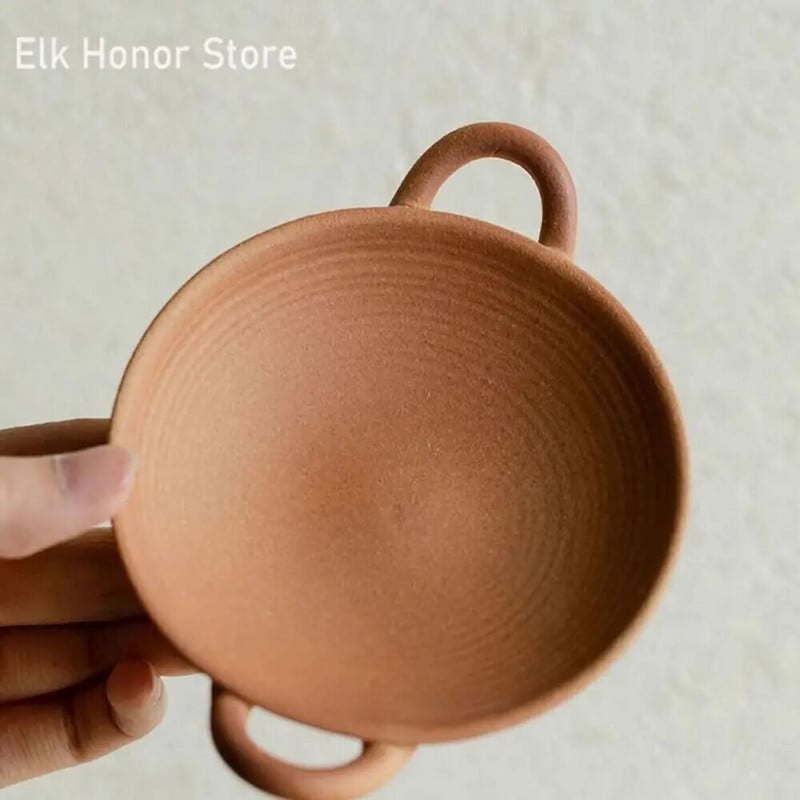 Nyersérc durva kerámia teamelegítő kályha aranyos macska gyertya sütő háztartási nyílt lángos ébresztő melegítő levél füstölő tartó kemence