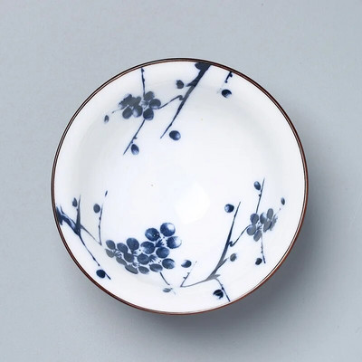 Plavo-bijela porculanska šalica za čaj Kineska kung fu zdjela za čaj za puer keramiku Atique Glaze Master Cup Dodaci za kuhinjski set za čaj