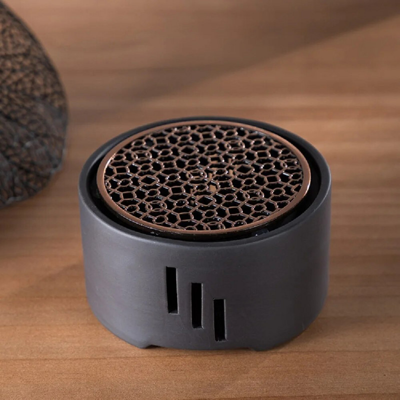 Japanska keramika Stalak za svijeće Ručno izrađeni grijač za čajnik Retro grijač za čaj Držač za svijeće Držač za kuhalo za vodu Tea Štednjak Kung Fu Čajnik Home