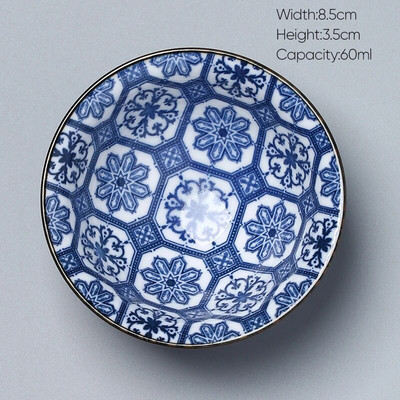 1 kom Retro plavo-bijela keramička kung fu šalica za čaj Porculanska popodnevna šalica za čaj Espresso šalice Keramička šalica za kavu u japanskom stilu