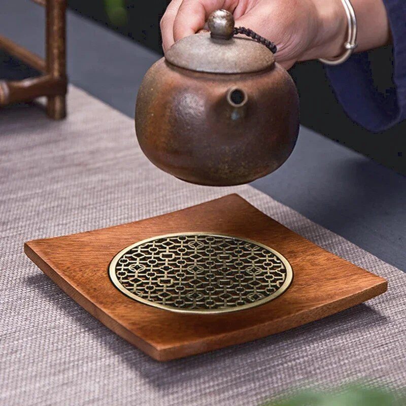 1 slika kineskog četvrtastog drvenog tepiha za čaj pribor za pribor za kupaonicu poslužavnik za boce restorana Dekorativni pladanj za pohranu kozmetike