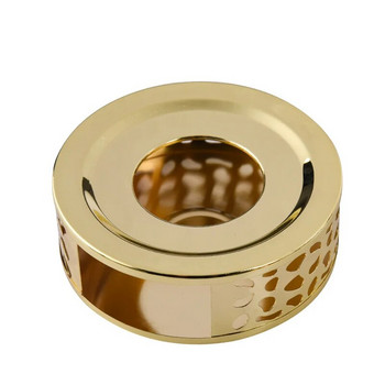 Нагревателна основа от неръждаема стомана По-топъл метален нагревател за чайник с поставка за чаени свещи Свещи