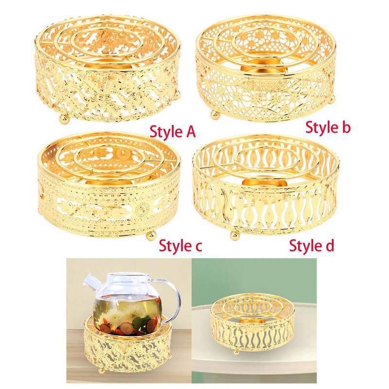 Držač za grijanje čajnika Prijenosni elegantni lonci za zagrijavanje Koristite bazu za grijanje čajnika Grijač čajnika za hotel restoran putovanja