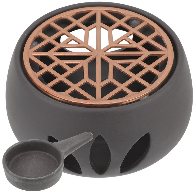 Šporet za grijanje čaja Višenamjenski stalak za čajnik Šalica za kavu Kućni keramički kuhalo Šolja Plamenik Šuplji set Električna postolja za svijeće