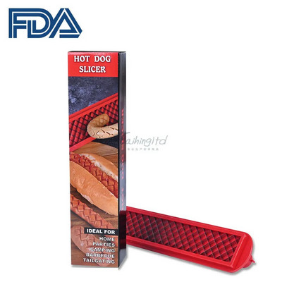 Alat za rezanje hrenovki Rezač kobasica za roštilj Kuhinjski alati za roštilj Rezač hrenovki Uzorak rezanja šunke Kuhinjski dodatak Kampiranje na otvorenom