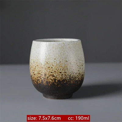 Керамична чаша за чай в японски стил Ретро Master Cup Преносими лични единични чаши Традиционен сервиз за чай Аксесоари Инфузер за чай