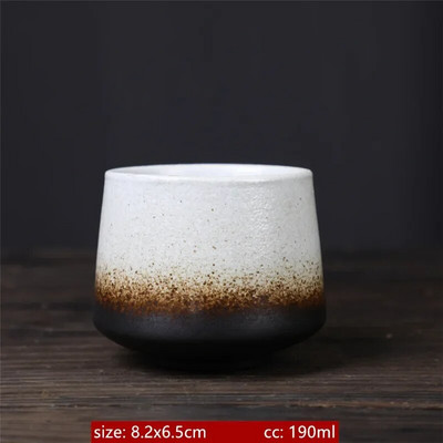 Керамична чаша за чай в японски стил Ретро Master Cup Преносими лични единични чаши Традиционен сервиз за чай Аксесоари Инфузер за чай