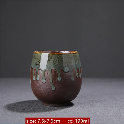 Керамична чаша за чай в японски стил Ретро Master Cup Преносими лични единични чаши Традиционен сервиз за чай Аксесоари Инфузер за чай