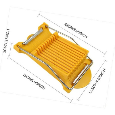 Rezač za meso za ručak Žice od nehrđajućeg čelika Rezač za hranu Sir Jaja Povrće Voće Mekana hrana Rezač za sushi Kuhinjski gadget