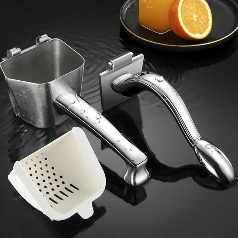 Teški 304 nehrđajući čelik Cjedilo za limun Ručni sokovnik za citrusno narančasto voće Preša za sok velikog kapaciteta Stroj za sok Kuhinjski alat