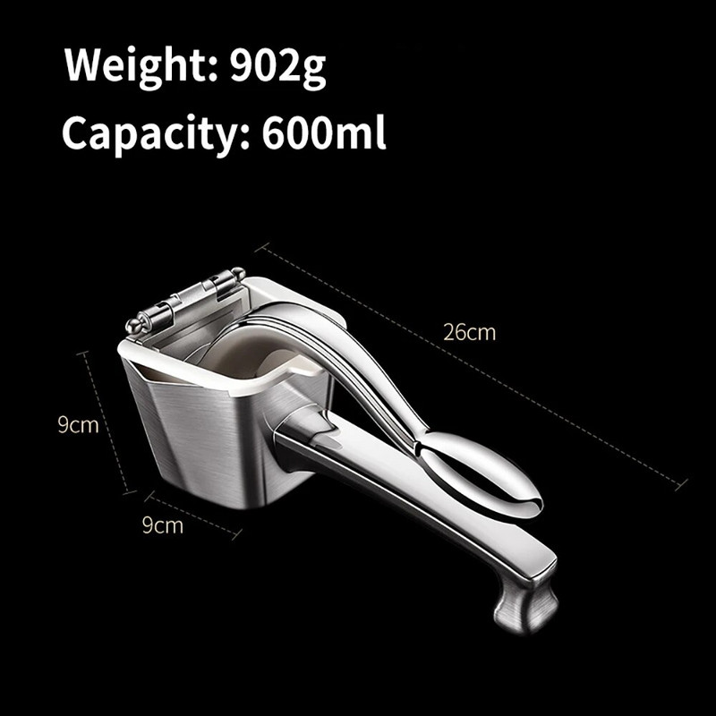 Teški 304 nehrđajući čelik Cjedilo za limun Ručni sokovnik za citrusno narančasto voće Preša za sok velikog kapaciteta Stroj za sok Kuhinjski alat