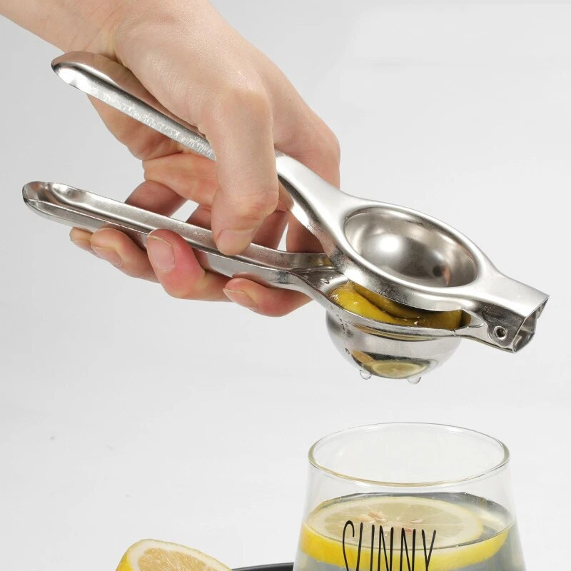 Cjedilo za limun od nehrđajućeg čelika, ručni sokovnik za citruse, naranče, ručni sokovnik za voće, neelektrični alat za ručnu prešu, kuhinjski pribor