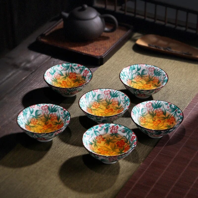 90 ml 1 kom Plavo-bijele porculanske šalice za čaj Keramička šalica za kavu Šalice za espresso Japanska ručno oslikana šalica za čaj Keramika Kung Fu Čaj