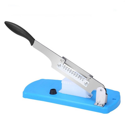 Stroj za rezanje mesa Kuhinjski aparat za rezanje mesa i povrća od nehrđajućeg čelika Ručna podesiva debljina Rezač za meso i povrće Kuhinjski ribež Proces hrane