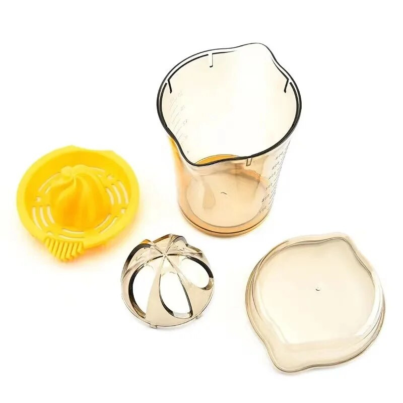 Prijenosni sokovnik za voće Orange Citrus Ručni stroj za cijeđenje voća Sokovnik za limun Ručna rotacijska preša Kućanski kuhinjski alat