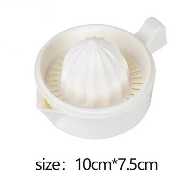 Kreativni ručni cijedilac soka Prijenosni plastični aparat za sok od naranče i limuna Pribor za brzo cijeđenje voća Kuhinjski pribor