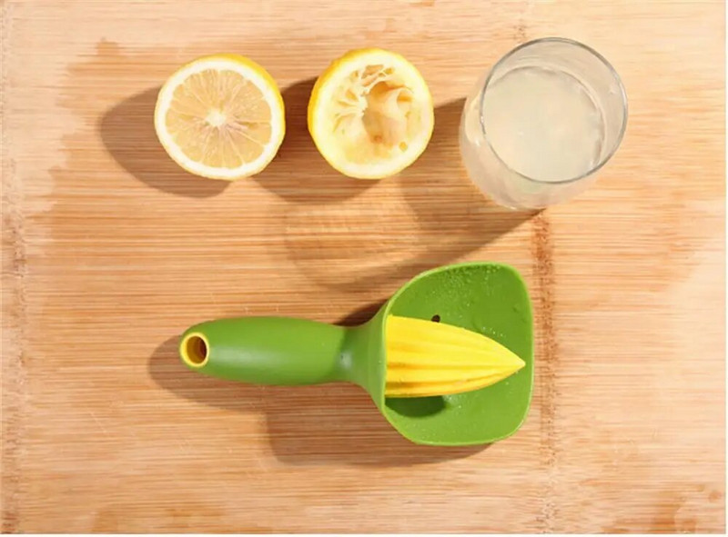 Kreativni ručni cijedilac soka Prijenosni plastični aparat za sok od naranče i limuna Pribor za brzo cijeđenje voća Kuhinjski pribor