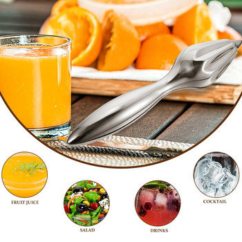 Εγχειρίδιο Lemon Cone Reamer Συσκευή συμπίεσης φρούτων Citrus Juice Squeezer Handheld Orange inox inox Machine Mini Juicer
