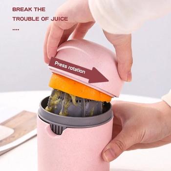 Αντιολισθητικό σφουγγάρι Χέρι Φρούτα Αποχυμωτή Πορτοκαλιού Στύψιμο Καπάκι Περιστροφής Πρέσας για φορητό μηχάνημα χωρητικότητας Lemon Lime Grapefruit
