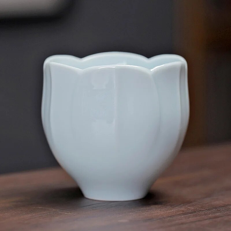 1kom Kreativna cvjetna keramička kung fu šalica za čaj Porculanska popodnevna šalica za čaj Espresso šalice u kineskom stilu Zdjela za čaj Keramička šalica za kavu