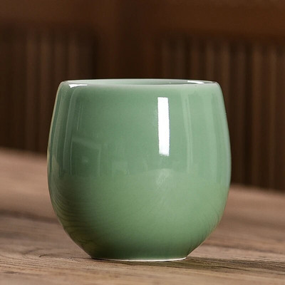 Напукана с лед керамична чаша за чай, ръчно изработена бутикова порцеланова чаша за чай, домакинска лична купа за чай Master Cup Чаен сервиз Консумативи