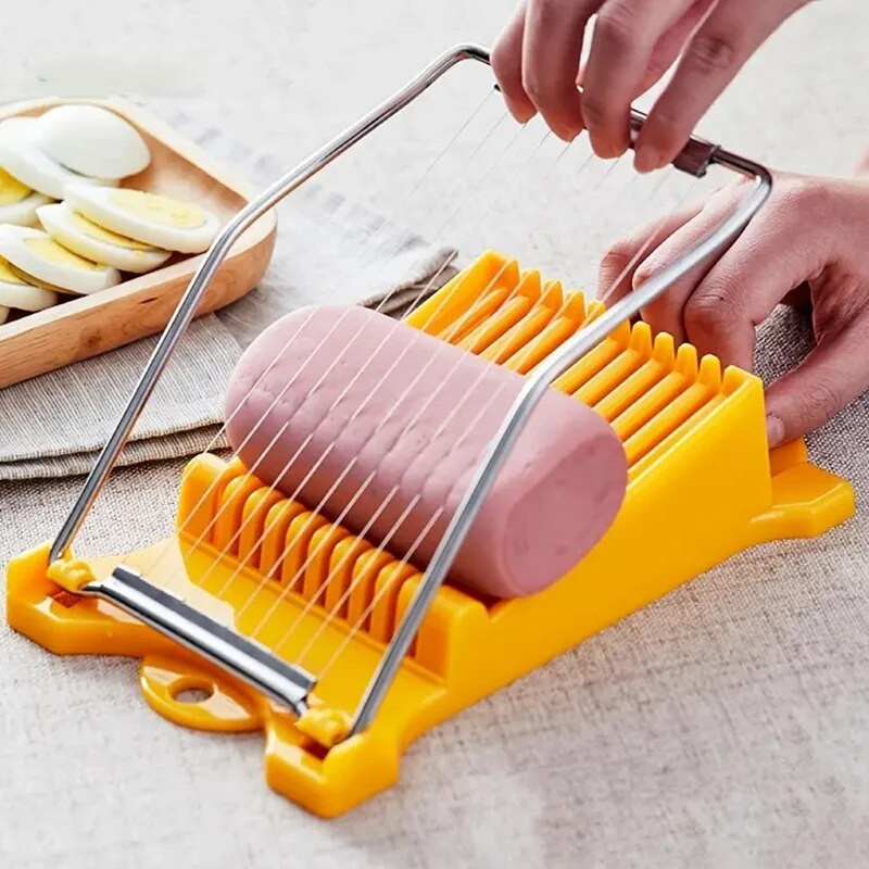 Rezač za meso za ručak Žice od nehrđajućeg čelika Rezač za hranu Sir Jaja Povrće Voće Mekana hrana Rezač za sushi Kuhinjski gadget