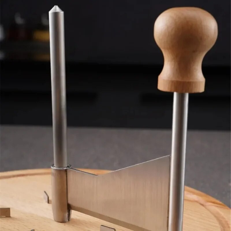 Kućna kuhinja Alati za pečenje Drveni disk Strugač za kolače od sira Rezač Ručni rotacijski uređaj za rezanje Ukrašavanje kruha Strugač za komadiće čokolade