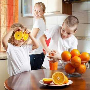 EHEH Ръчна сокоизстисквачка Цитрусови портокалови изстисквачки Преносима ръчна преса за въртене на капака Разширител за лимон лайм грейпфрут Кухненски аксесоари