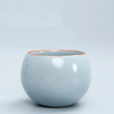 1kom Kineska retro Ru Kiln keramička šalica za čaj Ručno izrađena butik mala zdjela za čaj Master šalica za čaj Osobna jedna šalica putni pribor za čaj