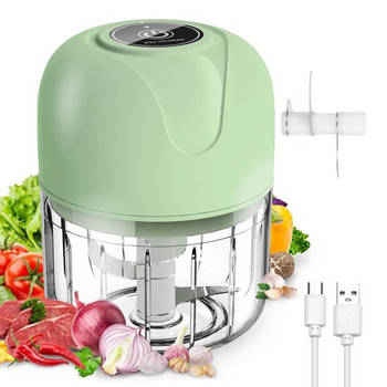 100 мл мини електрическа машина за изстискване на чесън за храна и зеленчуци Месомелачка Машина за смачкване на месо Чесън Артефакт