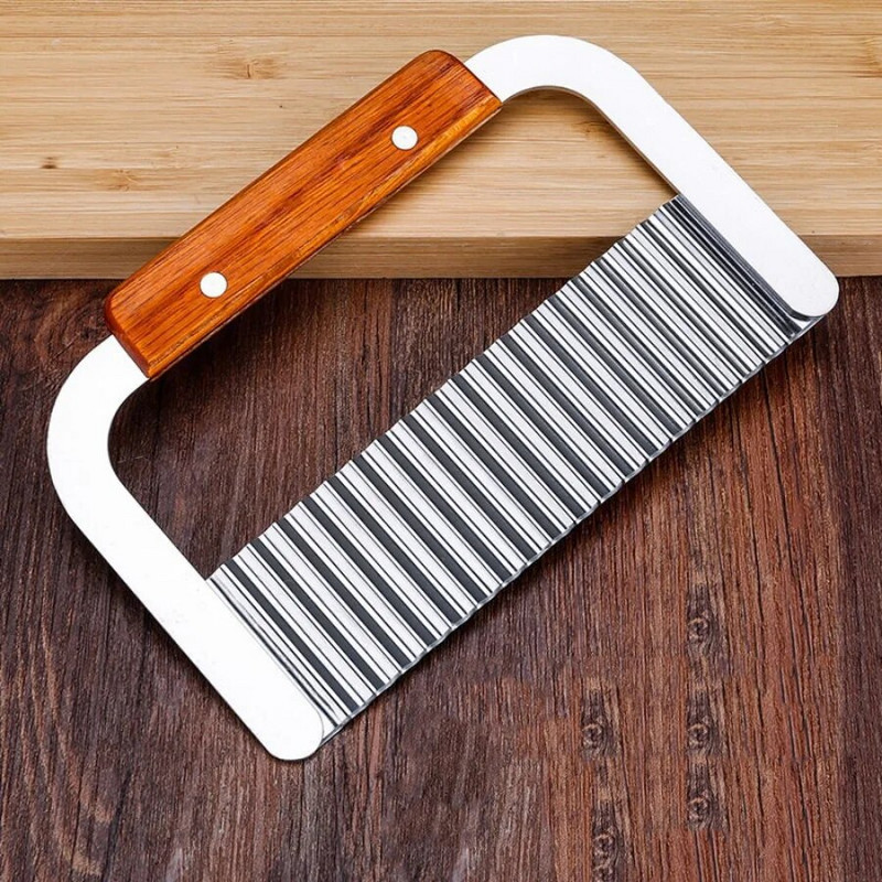 Vilko dantis bulvių peilis jams pjaustymo gėlių peilis virtuvės pjaustymo bulvių peilis banginis peilis bulvių tinklelis pjaustymo įrankiai virtuvės prietaisai