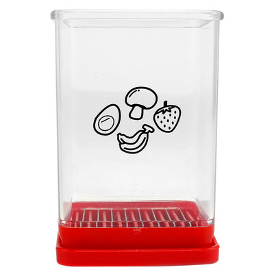 Brzi rezač za šalice s pločicom za guranje Prijenosni rezač za šalice Učinkoviti rezač za voće Multifunkcionalni rezač za šalice Kompaktna jagoda