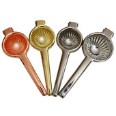 Ručni cijedilac limuna od nehrđajućeg čelika Sokovnik za citruse Cjedilnik limete Kuhinjski barski alat - bakrena/zlatna/srebrna boja