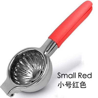 Ručni cijedilac limuna od nehrđajućeg čelika Sokovnik za citruse Cjedilnik limete Kuhinjski barski alat - bakrena/zlatna/srebrna boja