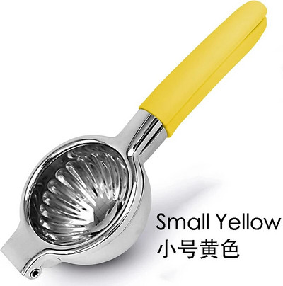 Ručni cijedilac limuna od nehrđajućeg čelika Sokovnik za citruse Cjedilnik limete Kuhinjski barski alat - bakrena/zlatna/srebrna boja