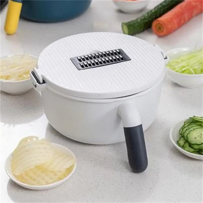 Prijenosni, izdržljivi rezač luka u 3 boje Sjeckalica za povrće fine izrade za dom