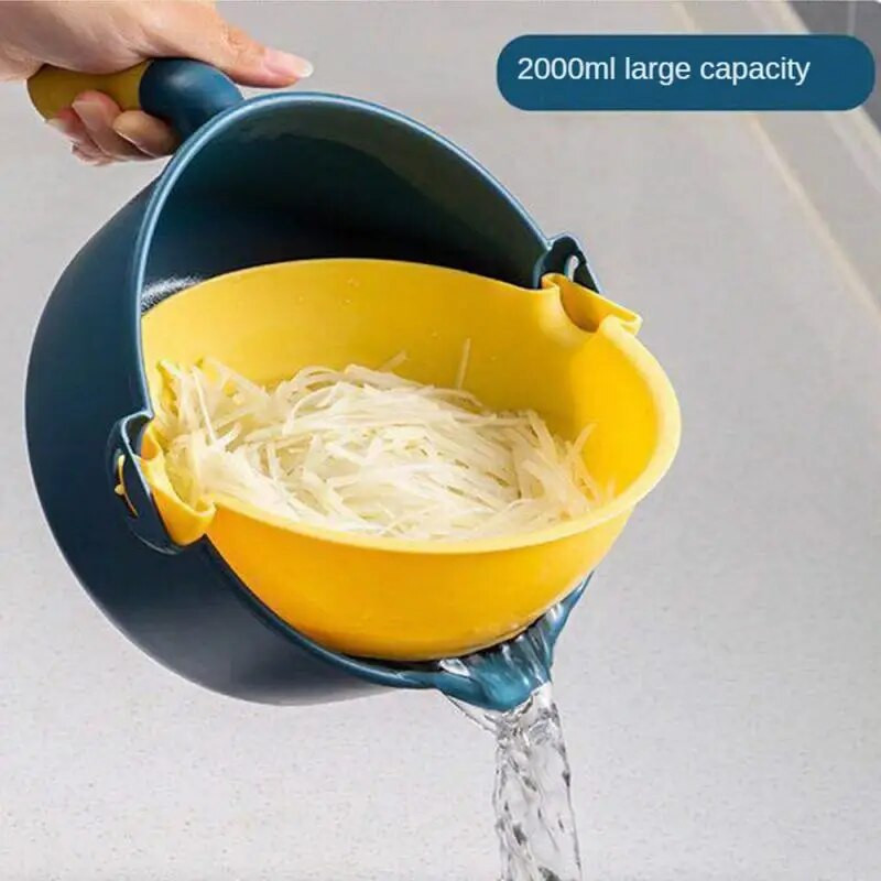 Prijenosni, izdržljivi rezač luka u 3 boje Sjeckalica za povrće fine izrade za dom