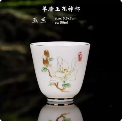 Kiniškas keramikinis arbatos puodelis rankomis dažytas grožio portretas meistro puodeliai Boutique arbatos dubenėlis meditacijos puodelis porcelianinis arbatos rinkinio priedai