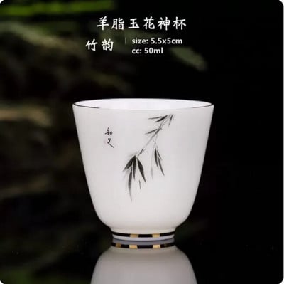Kiniškas keramikinis arbatos puodelis rankomis dažytas grožio portretas meistro puodeliai Boutique arbatos dubenėlis meditacijos puodelis porcelianinis arbatos rinkinio priedai