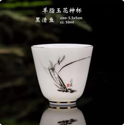 Kiniškas keramikinis arbatos puodelis rankomis dažytas grožio portretas meistro puodeliai Boutique arbatos dubenėlis meditacijos puodelis porcelianinis arbatos rinkinio priedai