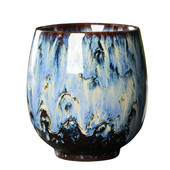 Pigmentált kerámia teáscsészék, japán stílusú teásedény, teáscsésze, I167, 150 ml